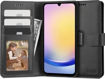 Pouzdro na mobilní telefon Tech Protect Wallet pro Samsung Galaxy A25 5G černé