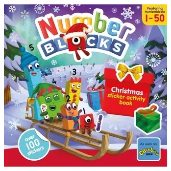 První čtění Numberblocks Christmas Sticker Fun - Sweet Cherry Publishing