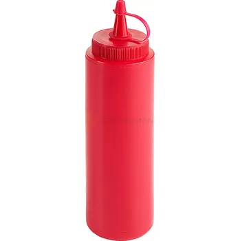 Dávkovač nápoje Dávkovač na omáčky polyethylenový, 0,25 l, červený | CONTACTO, 1460/252