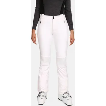 Dámské softshellové lyžařské kalhoty Kilpi DIONE-W Bílá - vel. 40 Short r.24