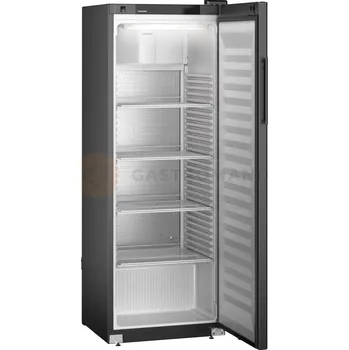Lednice Chladící skříň s plnými dveřmi a dynamickým chlazením, černá, 327 l, 597x654x1684 mm | LIEBHERR, MRFvg 3501 Perfection
