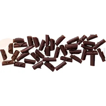 Výroba svíčky Dekorační lístky z tmavé čokolády Blossoms, 5 - 9 mm, 4 kg | MONA LISA, CHD-BS-22301-75A