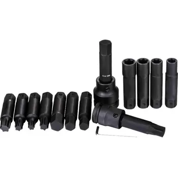 Bit MAGNUS Sada rázových bitů Torx T60-T100, 3/4" 1"