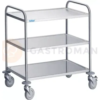 Servírovací stolek Servírovací vozík s policemi 900x600x950 mm | RILLING, SW360900000