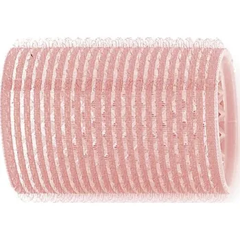 Natáčka na vlasy 6ks suchozipsové natáčky 43mm, růžové