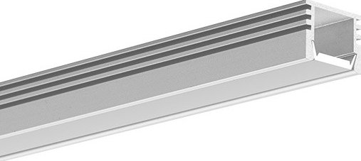 LED hliníkový profil KLUŚ PDS-4-ALU |neanodizovaná Délka: 2m