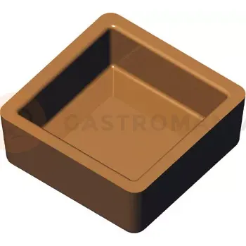 Čokoládová tyčinka Vložka - forma pro zařízení COOKMATIC a COOKMATIC SPECIAL pro 30 kusů o rozměrech 40x40x15 mm, kvádr | PAVONI, PIASTRA27