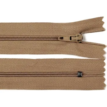 Spirálový zip No 3 délka 14 cm autolock, barva 294 béžová
