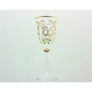 Sklenice Výroční sklenička Angela 100 let (250ml čirá)