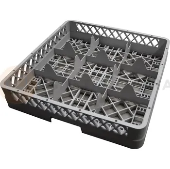 Univerzální čisticí prostředek Koš plastový 9 pozic 500x500x108 mm | REDFOX, C-1009