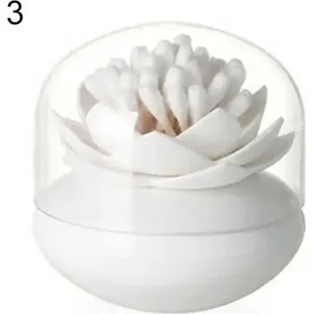 Dekorace do kuchyně | držák na párátka, tyčky do uší - Bílá