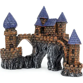 Dekorace do akvária Happet Hrad na skálách - Dekorace do akvária