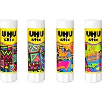 Kancelářské lepidlo Lepidlo tyčinka UHU 40g Neon 949097