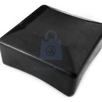 Příslušenství pro plot Krytka sloupku čtvercového průřezu plastová 100 x 100 mm - černá převlečná, balení 1 ks