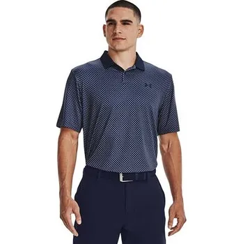 Pánské polo tričko Under Armour Perf 3.0 Printed Polo velikost S midnight navy