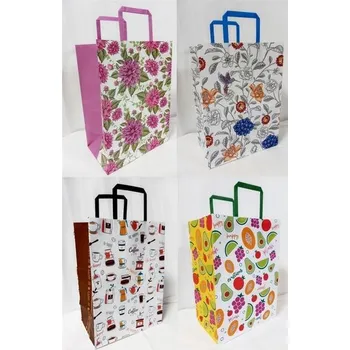 Set školních potřeb Torebka biała KRAFT 250x345x150