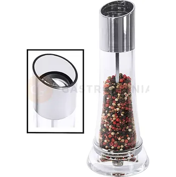 Servírovací stolek Mlýnek na pepř, akrylový, průměr 85 mm | CONTACTO, 6794/210