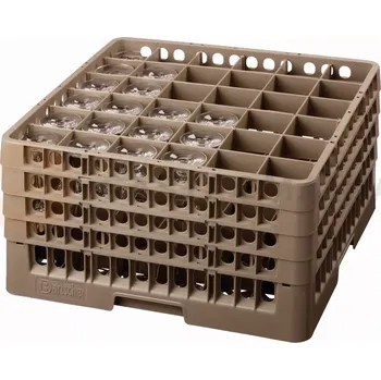Čistič myček Koš na sklenice, 36 přihrádek, 500x500x266 mm | BARTSCHER, 5341
