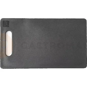 Granitový dřez Prkénko na krájení s úchytem 30x20x1 cm, černé | HENDI, 826485