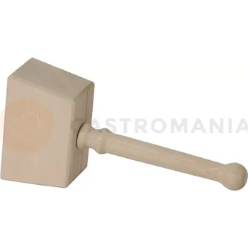 Příslušenství pro výčepní zařízení Dřevěné kladivo na přibíjení kohoutku k sudu na pivo 160x75x100x230 mm | CONTACTO, 8084/002