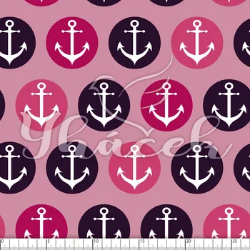 Softshell jarní 20/9,Kotvy v kroužku Barva: Starorůžová