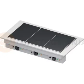 Výdejník vody Ohřívací keramická deska 3xGN 1/1, vrchní deska z nerezové oceli, 1155x620x390 mm | STALGAST, ST 319