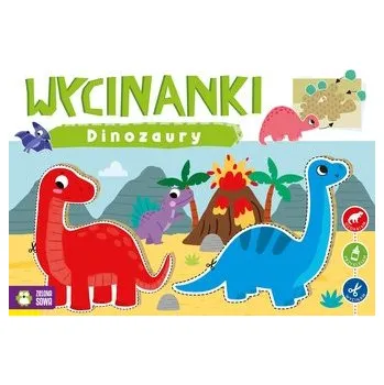 První čtění Dinozaury. Wycinanki - opracowanie zbiorowe