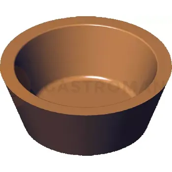 Čokoládová tyčinka Vložka - forma pro zařízení COOKMATIC a COOKMATIC SPECIAL pro 30 kusů o rozměrech 43x17 mm, kruh | PAVONI, PIASTRA42