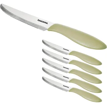 Příbor TESCOMA Nůž jídelní PRESTO 12 cm, 6 ks, béžová
