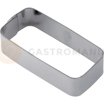 Čokoládová tyčinka Cukrářská hladká formička - obdelníková - 7,8x3,65x2 cm | PAVONI, X19