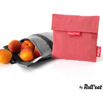 Svačinový box Roll´eat Snack'n'Go-Nature Red