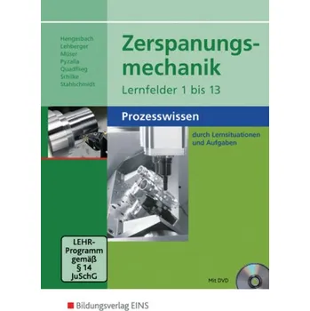 DVD film Zerspanungsmechanik Lernfelder 1 bis 13, m. DVD-ROM - Hengesbach, Klaus