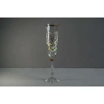 Sklenice Výroční sklenička Angela - flétna 30let čirá