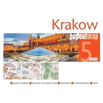 Cestování Krakow PopOut Map