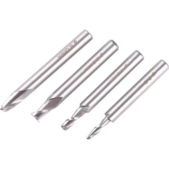 Příslušenství k frézce Extol Craft HSS6542 stopkové frézy 4 ks