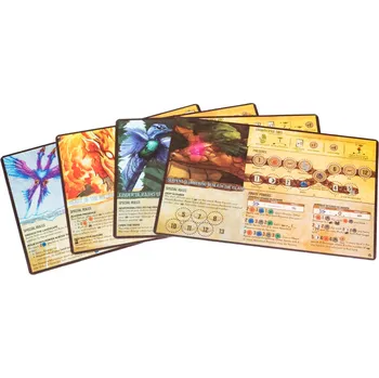 Desková hra Greater Than Games (Dice Hates Me) Spirit Island: Feather and Flame - Premium Foil Spirit Panels