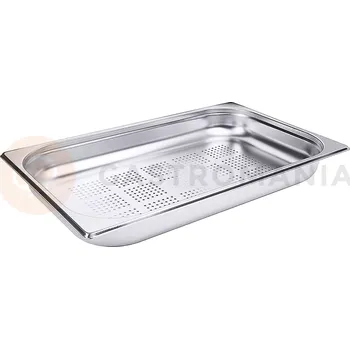 Nerezový dřez Perforovaná gastronádoba GN 1/1, 65 mm | CONTACTO, 6111/065
