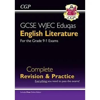 Anglický jazyk New Grade 9-1 GCSE English Literature WJEC Eduqas Complete Revision & Practice (with Online Edition) - CGP Books