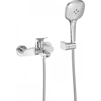 Tres Tres, Canigo Vanová baterie se sprchovým setem 150 mm, chrom, 21717001
