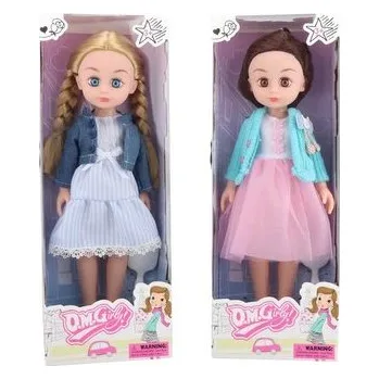 Panenka Lalka w sukience ze szczotką MIX