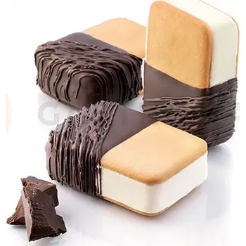 Výroba svíčky Forma na výrobu zmrzlinových mini sendvičů | SILIKOMART, Bisc04M