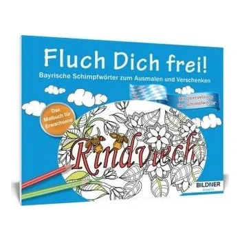 Diář Das Malbuch für Erwachsene: Fluch Dich frei