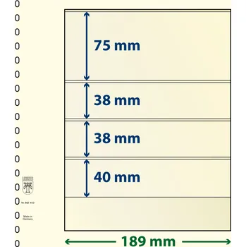 Obal pro sběratelský předmět Lindner 802403 - 4 kapsy (40 mm) Velikost balení: 1 ks