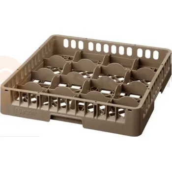 Čistič myček Koš na sklenice, 16 přihrádek, 500x500x142 mm | BARTSCHER, 5318