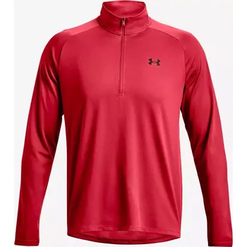 Pánské tričko Pánské tričko Under Armour UA Tech 2.0 1/2 Zip-RED 3XL