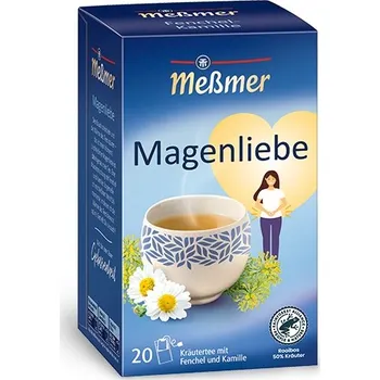 MESSMER BYLINKOVÝ ČAJ MAGENLIEBE 40g NĚMECKO!