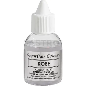 Farmaceutická surovina Přírodní aroma 30 ml, růže | SUGARFLAIR, B544