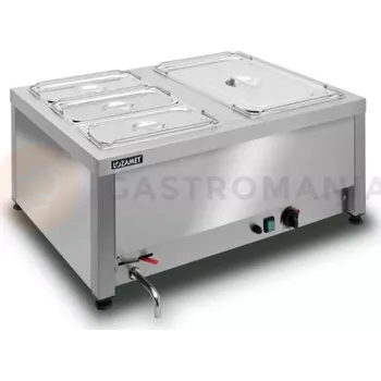 Stolní pila Stolní vodní lázeň, 2x GN 1/1 200 mm | LOZAMET, BSW.2GN