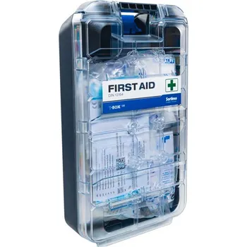 Lékárnička SORTIMO Box na součástky T-BOXX 120, Lékárnička pro osobní automobil, DIN 13164