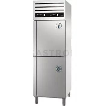 Chladící-mrazící skříň dvouteplotní 700 l GN 2/1, 2 x malé dveře, vlevo, 653x842x2040 mm, Green Line | ASBER, GCPMZ-702 L